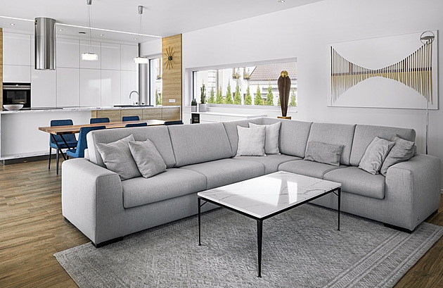 Pohodlný dům je dokonale přizpůsobený životu a věku svých majitelů