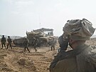 Izraeltí vojáci v Pásmu Gazy (8. listopadu 2023)