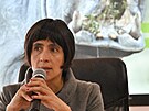 Kolumbijská ministryn ivotního prostedí Susana Muhamadová na tiskové...