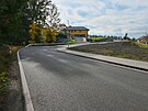 Opraven� silnice III/28526 na trase Jizbice � Lip� � N�chod (2. listopadu 2023)