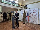 Premiér Petr Fiala hovoí pi návtv Národního muzea v Nairobi. (6. listopadu...