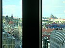 Výhled z oken na Prahu
