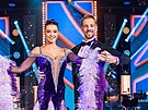 Iva Kubelková a Martin Prágr ve StarDance XII (Praha, 4. listopadu 2023)