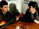 Boris Slivka a Peter Marcin v seriálu Chlapci a chlapi (1988)