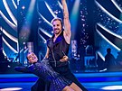 Iva Kubelková a Martin Prágr ve StarDance XII (Praha, 29. íjna 2023)