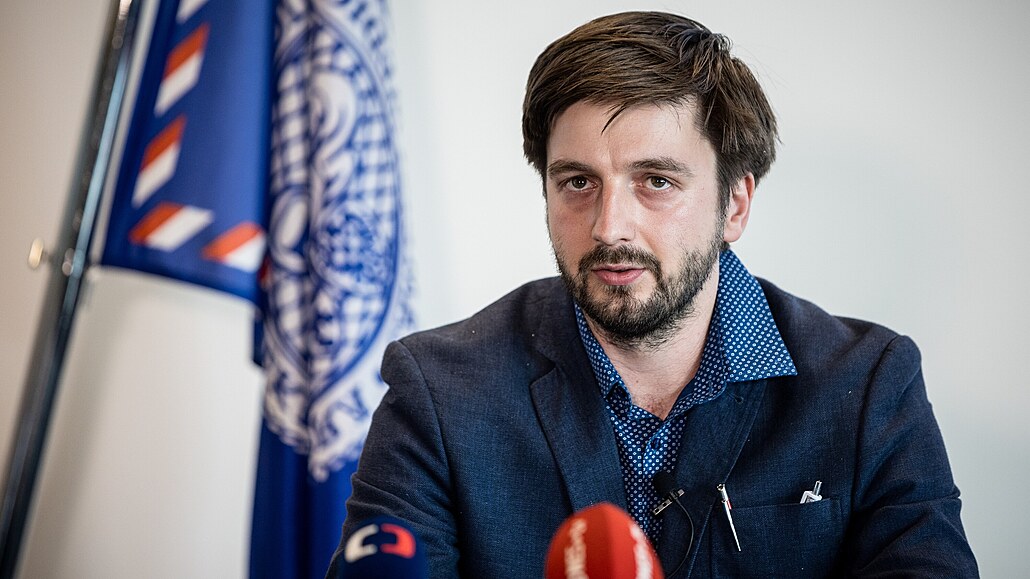 Pedseda Sekce mladých léka eské lékaské komory (LK) Jan Páda.