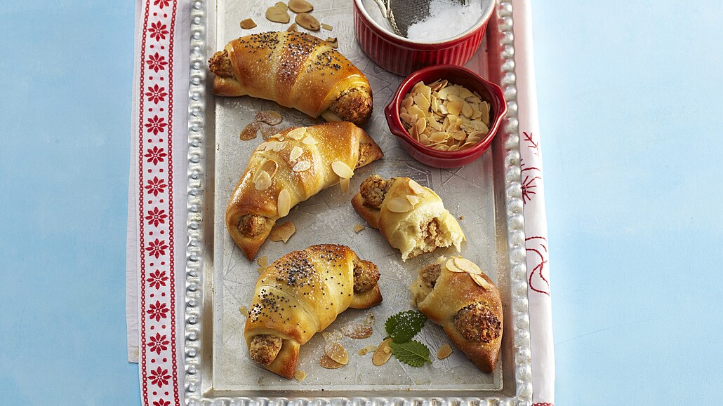 Svatomartinské oechové rohlíky