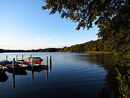 Groß-Glienicker See uaruje svou poklidnou atmosférou. I kdy má místo k njaké...