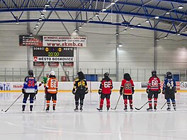 The Travelling Jagrs p�i zápase v Boskovicích.