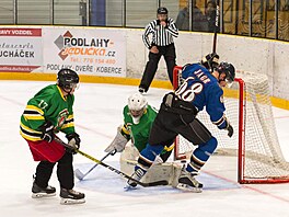 The Travelling Jagrs p�i zápase v Boskovicích.