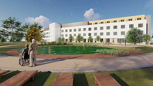 Takhle by m�lo Sanatorium P�lava v budoucnu vypadat.