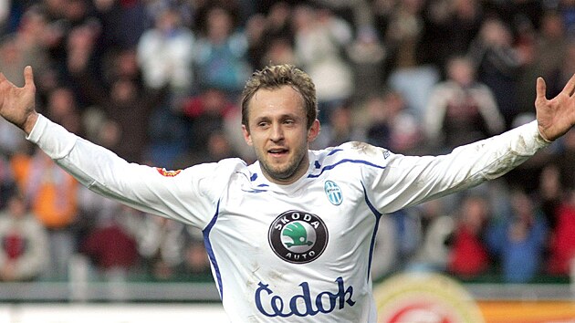 Fotbalista Radim Holub.