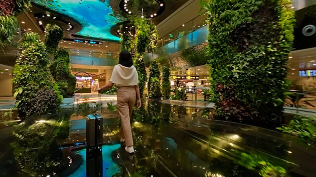 Je to je�t� leti�t�? Singapursk� Changi opravilo Termin�l 2