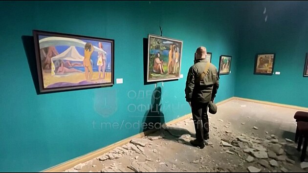 Rusov ostelovali muzeum v Odse k jeho vro, pt lid bylo zranno