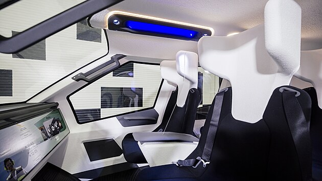 P�edstaven� konceptu bezpilotn�ho dronu, kter� by mohl slou�it jako aerotaxi (6. listopadu 2023)