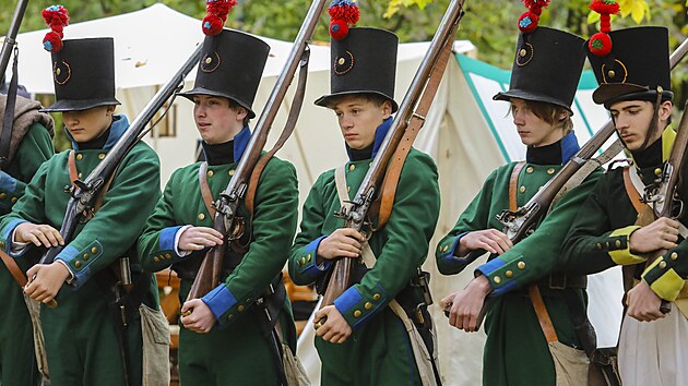 Ukzky ze ivota vojk v dob Napoleonskch vlek v Holeov. (5. listopadu 2023)