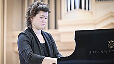 Anna Geniuene na Klavírním festivalu Rudolfa Firkuného