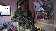 Izrael�tí vojáci v Pásmu Gazy (9. listopadu 2023)