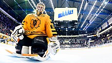 Linus Söderström (Skellefte&#229;) patí mezi nejlepí brankáe védské ligy.