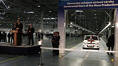 Zahájení sériové výroby automobil Hyundai v Noovicích na Frýdecko-Místecku...