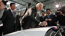 Zahájení sériové výroby automobil Hyundai v Noovicích na Frýdecko-Místecku...