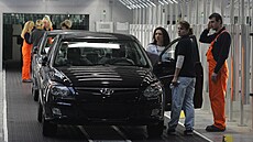 Zahájení sériové výroby automobil Hyundai v Noovicích na Frýdecko-Místecku...