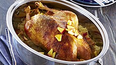 Husa peen na jablkch