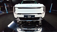 Kia EV9 vyuívá globální modulární platformu (E-GMP) pro elektromobily skupiny...