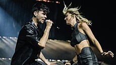 Adam Pavlovin a Emma Smetana na koncert ve Foru Karlín 4. listopadu 2023