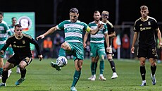 Josef Jind�i�ek z Bohemiams v pohárovém utkání proti Spart�.