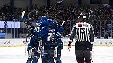 Rytí�i Kladno - Bílí Tyg�i Liberec, 18. kolo hokejové extraligy. Kladen�tí...
