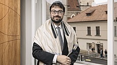 eský reformní rabín David Maxa (6. listopadu 2023)