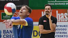 Ondej aba, nový kou extraligových volejbalist Ústí nad Labem.