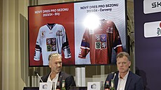 Tisková konference k nominaci hokejové reprezentace na turnaj Karjala a k...