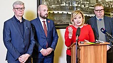 Zástupci stínové vlády hnutí ANO