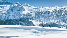 Obertauern nabízí ideální podmínky pro výlety na snnicích