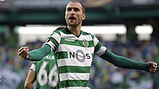 RYCHLÁ TREFA. U ve tetí minut se trefil útoník Sportingu Bas Dost. A takhle...