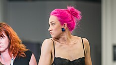 Tereza Maková v zákulisí StarDance XII (Praha, 4. listopadu 2023)