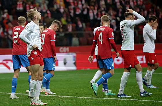 Polské i eské zklamání. Remíza ve vzájemném kvalifikaním duelu odízla Poláka...