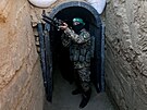 Militaristická infrastruktura. Sí tunel pod Gazou slouí samozejm pro...