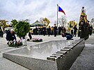 Politici a zástupci armády se seli na praském Vítkov, aby uctili památku...