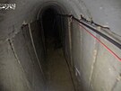 Tunel vybudovaný palestinskou teroristickou organizací Hamás v Pásmu Gazy (3....