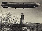 Vzducholo Graf Zeppelin II urit nad eskm Krumlovem proltla, ale tento...