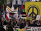 Pochod na podporu Palestinc v Londýn (11. listopadu 2023)