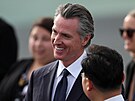 Kalifornský guvernér Gavin Newsom p�ivítal �ínského prezidenta Si �in-pchinga...