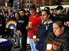 Aktivisté LGBTQ+ komunity uctili v centru Mexiko City památku prvního...