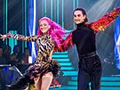 Tereza Maková a Daniel Kecskeméti ve StarDance XII (Praha, 11. listopadu 2023)