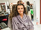 Iva Kubelková v zákulisí StarDance XII (Praha 11, listopadu 2023)