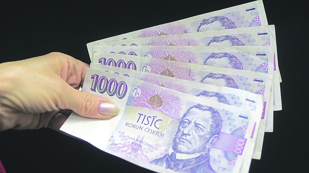 �e�i mají doma nej�ast�ji hotovost do p�ti tisíc korun.