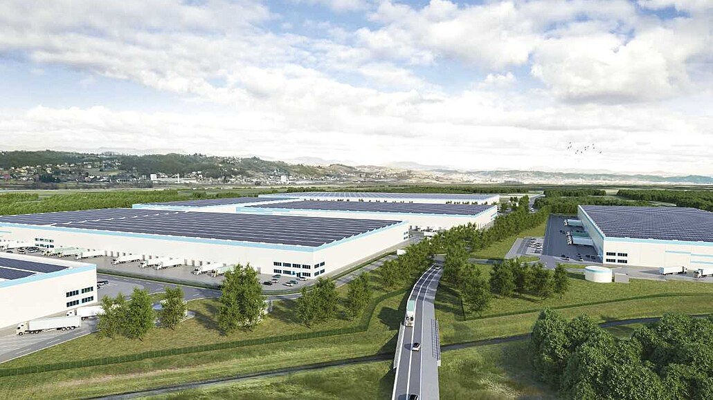 Areál Accolade bude slou�it pro lehkou pr�myslovou výrobu, logistiku a...